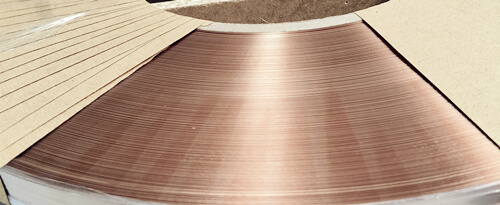 Нова пратка за медна бронзова лента CuSn6