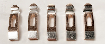 Сребърни контакти използвани за контролери на трамваи