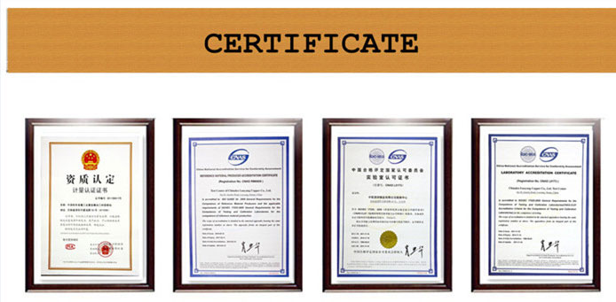 Сребърен бронзов лента с инкрустация certificate