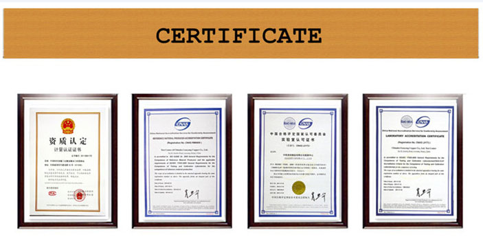 C7701 C7521 Никел сребърна лента certificate